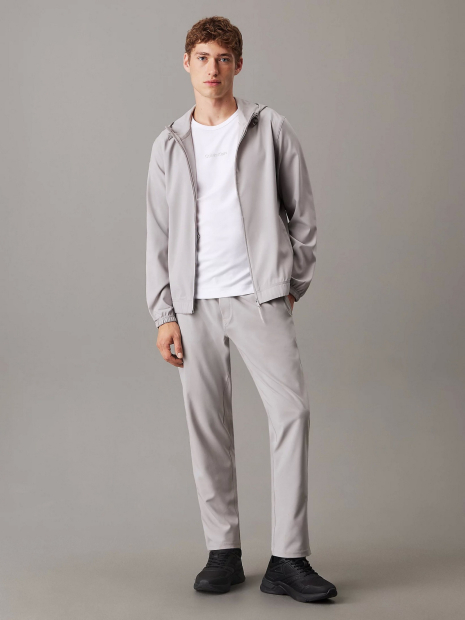 Мужская ветровка Calvin Klein с капюшоном 1159835805 (Серый XL)