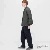 Куртка UNIQLO на кнопках 1159772967 (Хаки, 3XL)