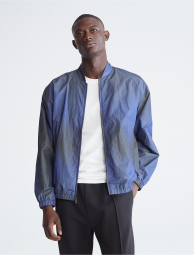 Чоловіча куртка Calvin Klein бомбер оригінал 1159775566 (Білий/синій, L)