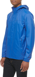 Ветровка мужская Tommy Hilfiger легкая водонепроницаемая куртка с капюшоном 1159778192 (Синий, XS)