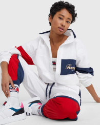 Куртка-ветровка Tommy Hilfiger на молнии 1159782447 (Белый, XXL)