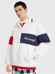 Куртка-вітровка Tommy Hilfiger на блискавці та капюшоном оригінал