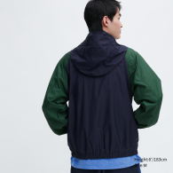 Ветровка Uniqlo с защитой от солнца легкая куртка 1159784467 (Синий, XL)