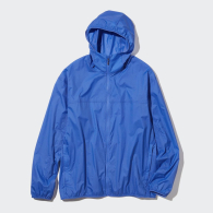 Ветровка с защитой от ультрафиолета Uniqlo легкая куртка UV Protection 1159788286 (Синий, 3XL)