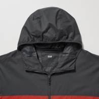 Ветровка с защитой от ультрафиолета Uniqlo легкая куртка 1159796169 (Черный, L)