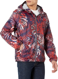 Вітровка чоловіча Tommy Hilfiger водонепроникна куртка з капюшоном 1159795418 (Білий/синій, XXL)