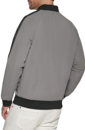 Мужская легкая куртка Karl Lagerfeld Paris с логотипом 1159796301 (Серый, M)