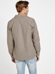 Мужская легкая куртка GUESS на молнии 1159806141 (Серый, XS)