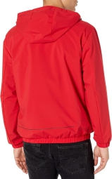 Мужская ветровка Armani Exchange легкая куртка с капюшоном 1159806984 (Красный, XXL)