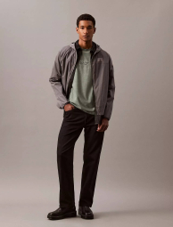 Мужская ветровка Calvin Klein с капюшоном 1159835872 (Серый XXL)