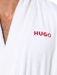 Мужской махровый халат HUGO от Hugo Boss 1159807829 (Белый, L)