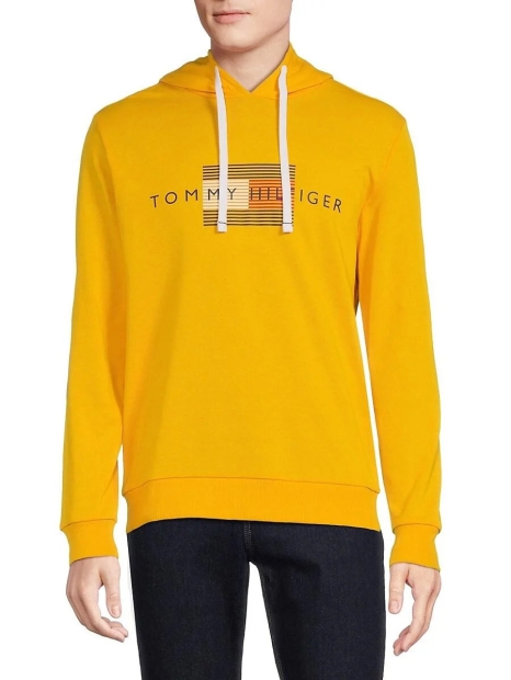 Мужское худи Tommy Hilfiger с капюшоном 1159797684 (Желтый, XL)