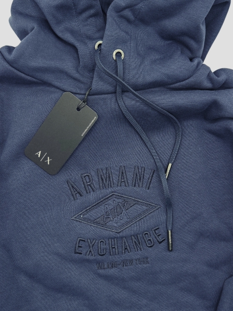 Мужское худи Armani Exchange 1159811619 (Синий, S)