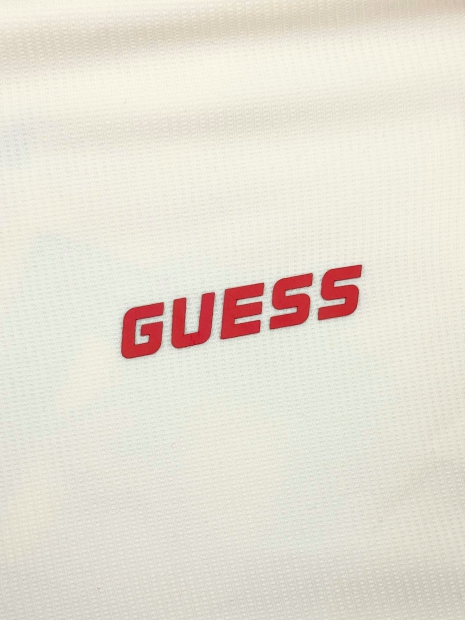 Чоловіче худі Guess з логотипом 1159811808 (Молочний, S)