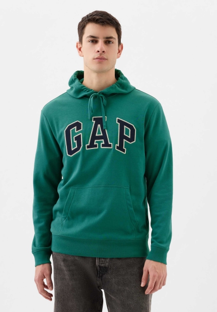 Толстовка чоловіча худі GAP кофта з капюшоном 1159813189 (Зелений, XXL)