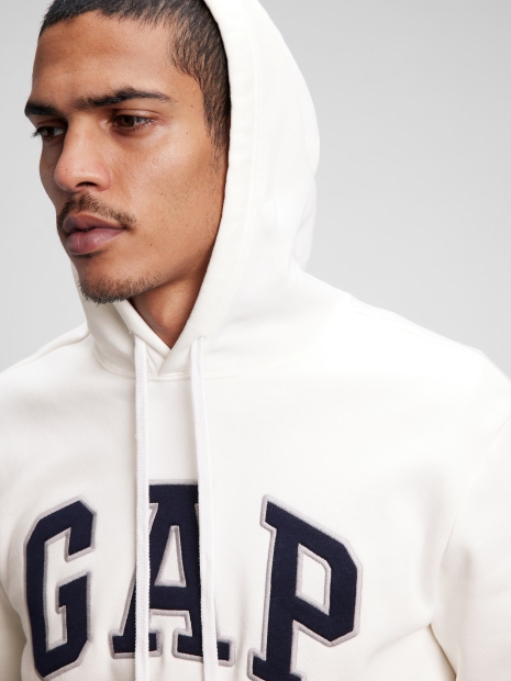 Толстовка худи GAP кофта з капюшоном 1159813191 (Білий, XL)