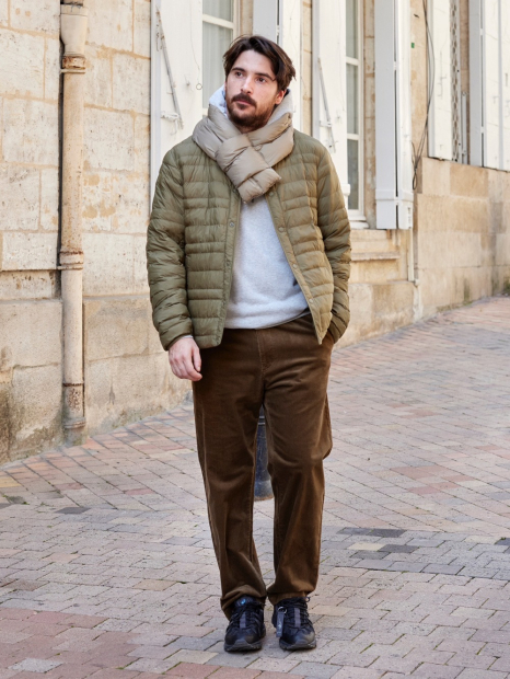 Стильное худи с капюшоном UNIQLO 1159832476 (Серый XL)