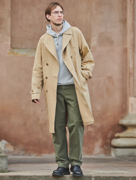 Стильное худи с капюшоном UNIQLO 1159832476 (Серый XL)