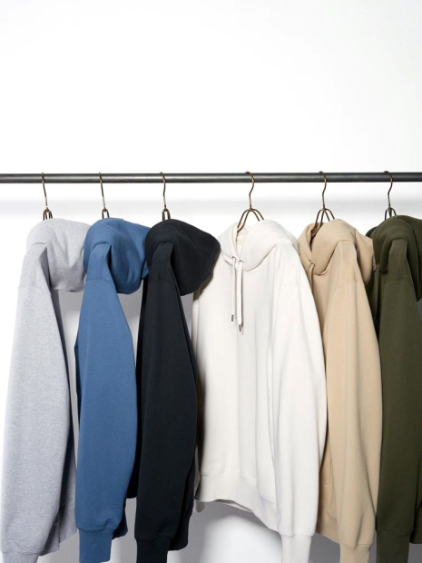 Стильное худи с капюшоном UNIQLO 1159832510 (Черный 3XL)