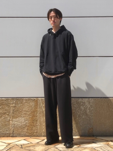 Стильное худи с капюшоном UNIQLO 1159832510 (Черный 3XL)