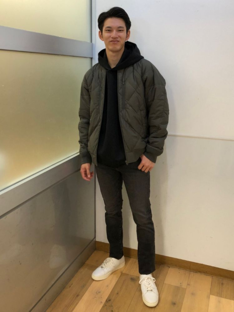 Стильное худи с капюшоном UNIQLO 1159832510 (Черный 3XL)