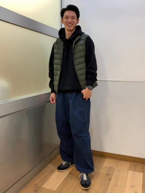 Стильное худи с капюшоном UNIQLO 1159832510 (Черный 3XL)