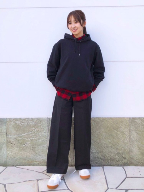 Стильное худи с капюшоном UNIQLO 1159832510 (Черный 3XL)
