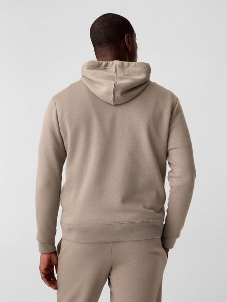 Мужское худи GAP флис 1159835077 (Коричневый M)