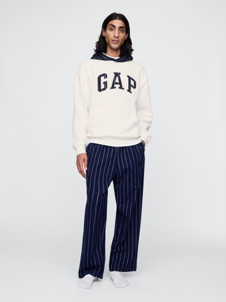 Чоловічий худий GAP фліс 1159835322 (Білий M)