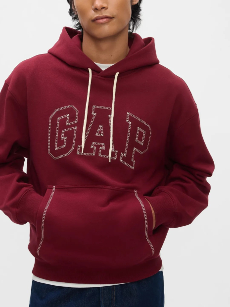 Чоловічий худий GAP з логотипом 1159836658 (Бордовий M)