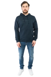 Мужское худи Pepe Jeans London с логотипом 1159812185 (Синий, XXL)