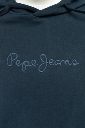 Мужское худи Pepe Jeans London с логотипом 1159812183 (Синий, L)