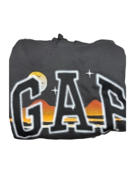 Мужское худи GAP кофта с капюшоном 1159814610 (Серый XXL)