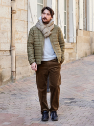Стильное худи с капюшоном UNIQLO 1159832476 (Серый XL)