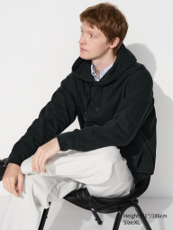 Стильне худи з капюшоном UNIQLO 1159832510 (Чорний 3XL)