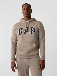 Мужское худи GAP флис 1159835077 (Коричневый M)