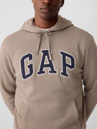 Мужское худи GAP флис 1159835077 (Коричневый M)