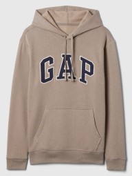 Мужское худи GAP флис 1159835077 (Коричневый M)