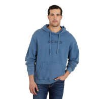 Мужское худи Guess с капюшоном 1159837170 (Синий XXL)