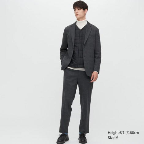 Стильный жилет Uniqlo 1159775240 (Черный, XL)