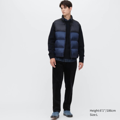 Стильный жилет Uniqlo жилетка на пуху 1159797160 (Синий, 3XL)