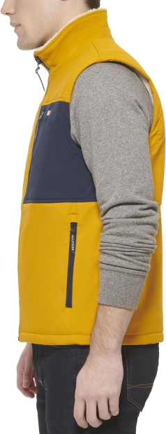 Жилетка мужская Tommy Hilfiger на подкладке из шерпы 1159805954 (Желтый, XXL)