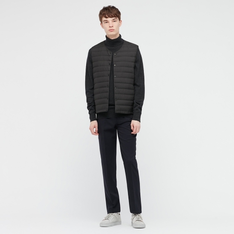 Стильный жилет Uniqlo 1159801738 (Черный, XS)