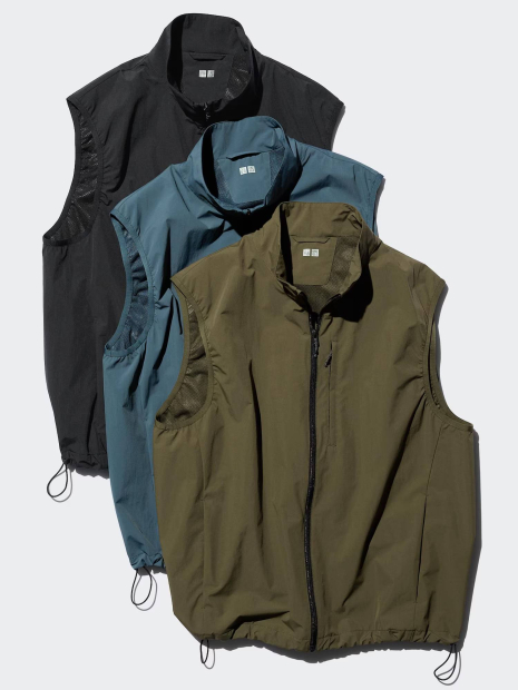 Житлет вітрозахисний Uniqlo 1159834467 (Чорний 3XL)
