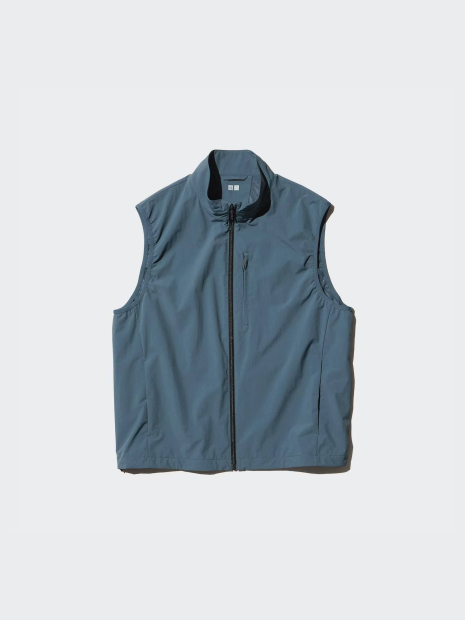 Житлет вітрозахисний Uniqlo 1159836998 (Синій L)
