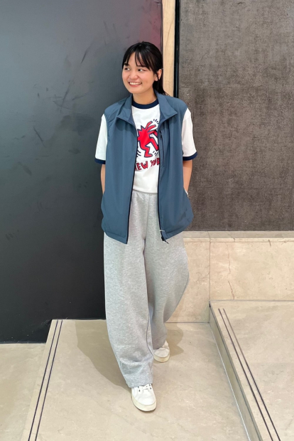 Житлет вітрозахисний Uniqlo 1159836998 (Синій L)