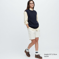 Вязаная жилетка UNIQLO 1159780425 (Синий, XL)