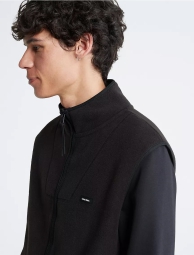 Теплая флисовая жилетка Calvin Klein безрукавка 1159809843 (Черный, M)