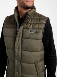 Мужской жилет GUESS безрукавка на молнии 1159833576 (Зеленый M)