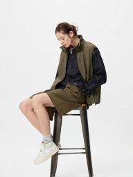 Житлет вітрозахисний Uniqlo 1159834466 (Зелений XL)